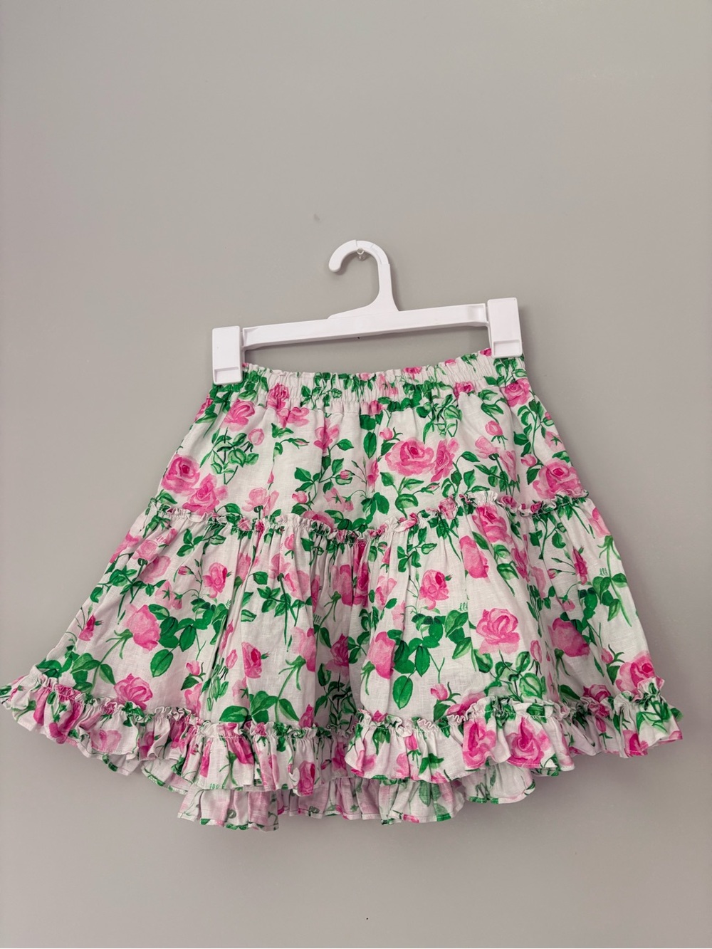Hill House Pink Rose Paz Skirt Size Small